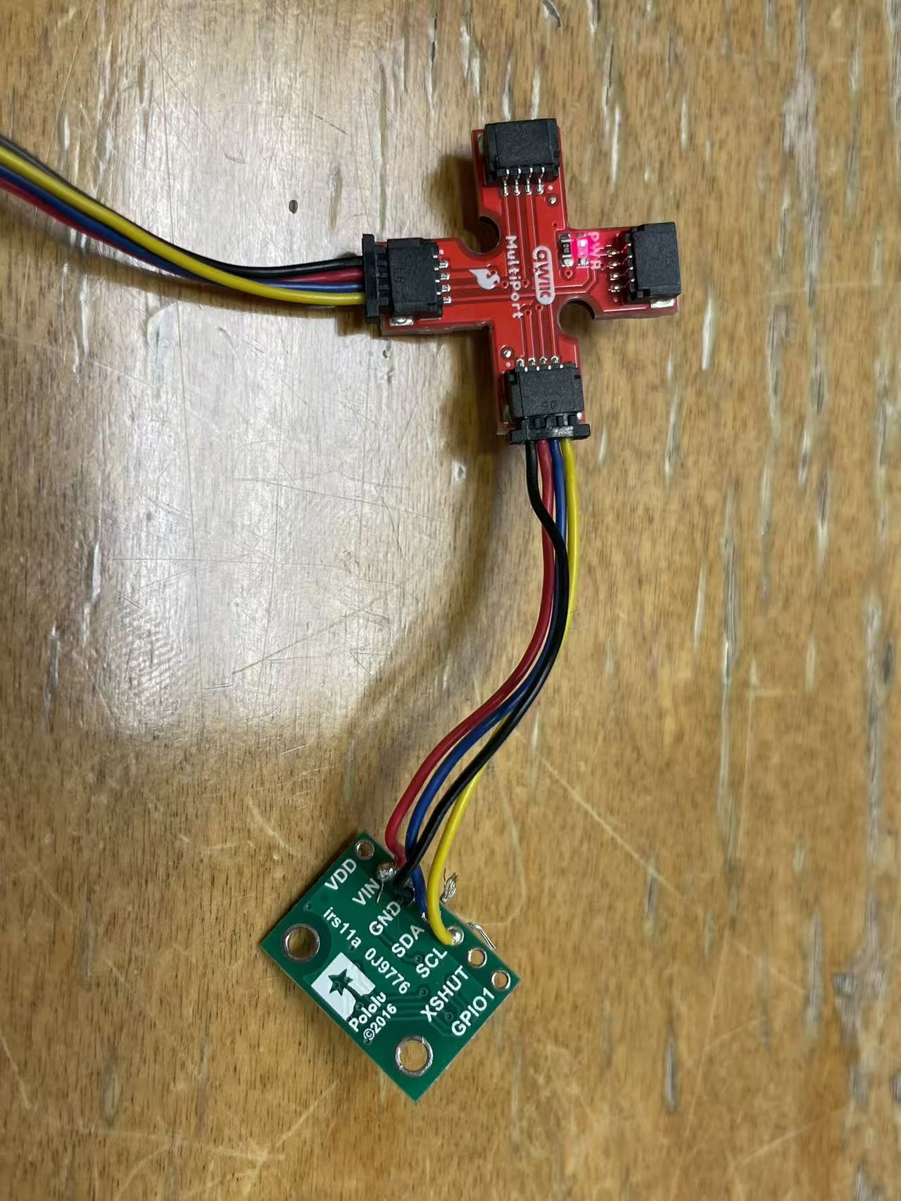 TOF connection with board